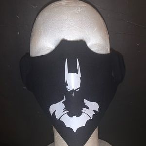 Custom made face mask Batman design
